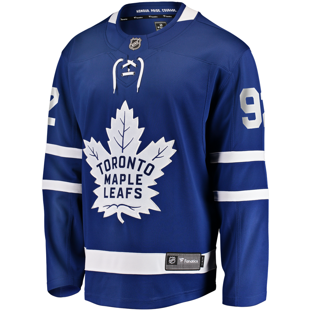 Toronto Maple Leafs Fanatics Home Breakaway Jersey - Blue - Gavin ...