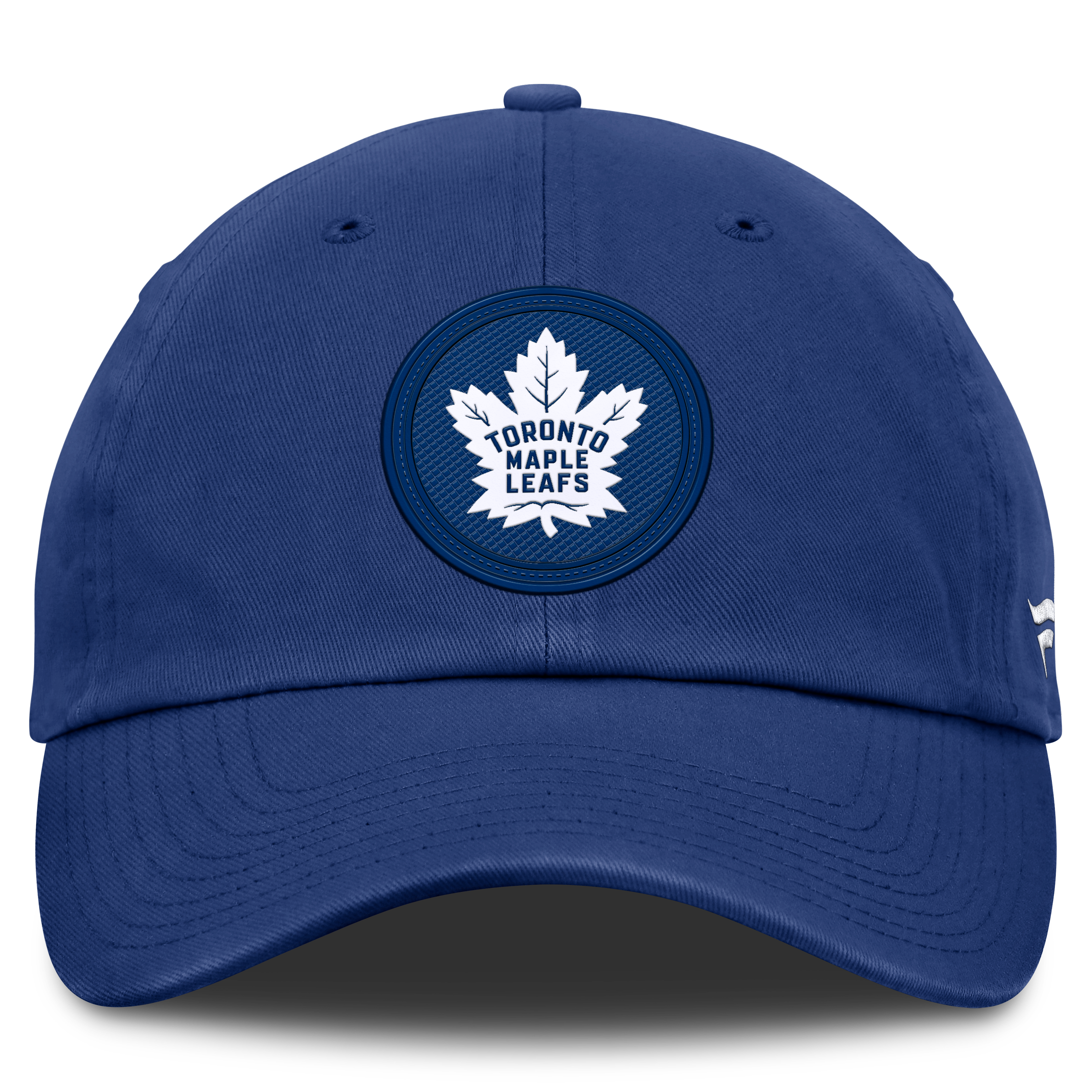 Casquette Fanatics bleue authentique Toronto Maple Leafs pour femme, lavable en douceur et ajustable