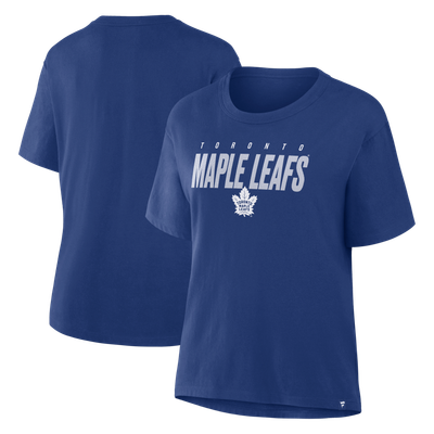 Toronto Maple Leafs Fanatics Women's Fundamentals Legacy T-Shirt - Blue