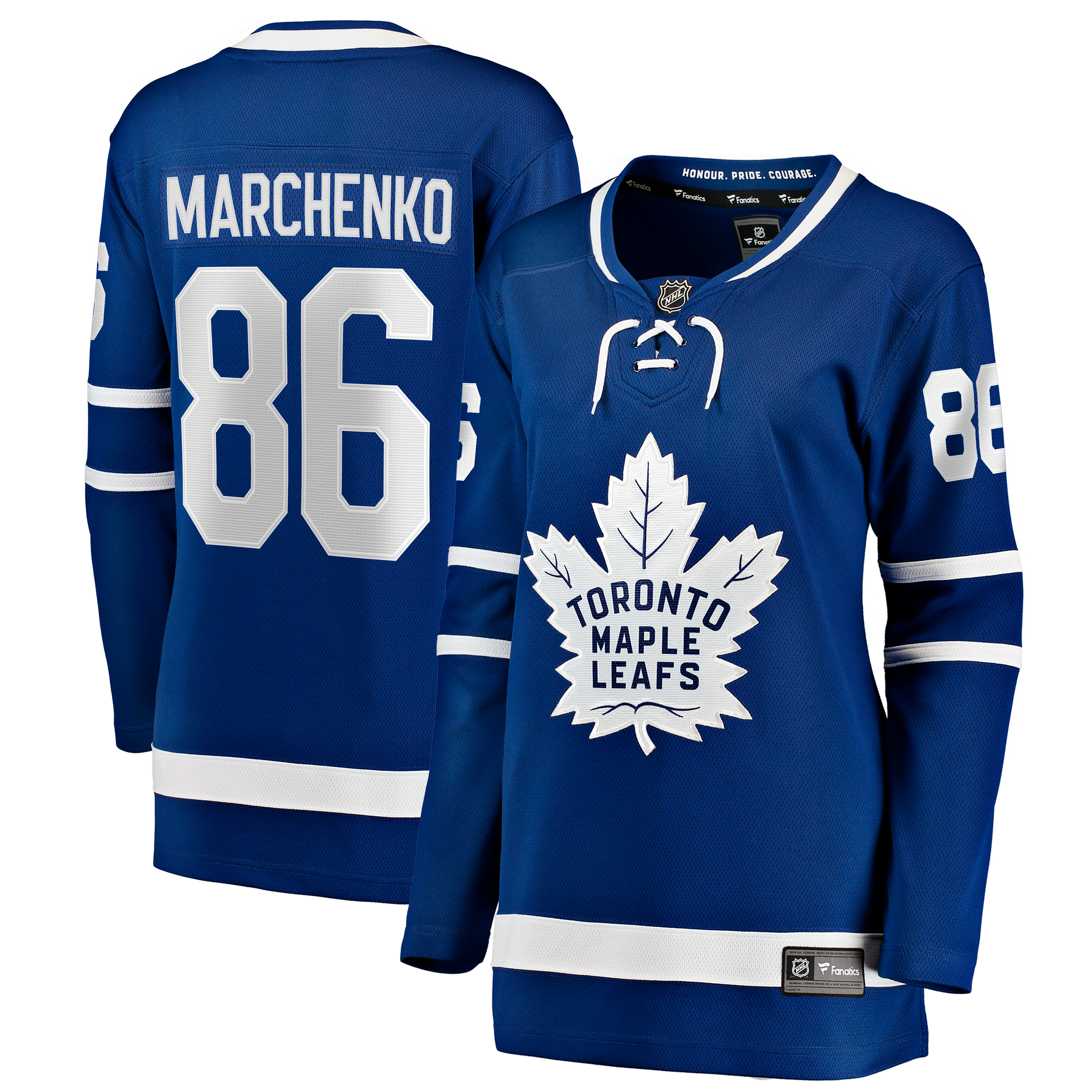 Women's Fanatics Kirill Marchenko Royal Toronto Maple Leafs Breakaway Player Jersey