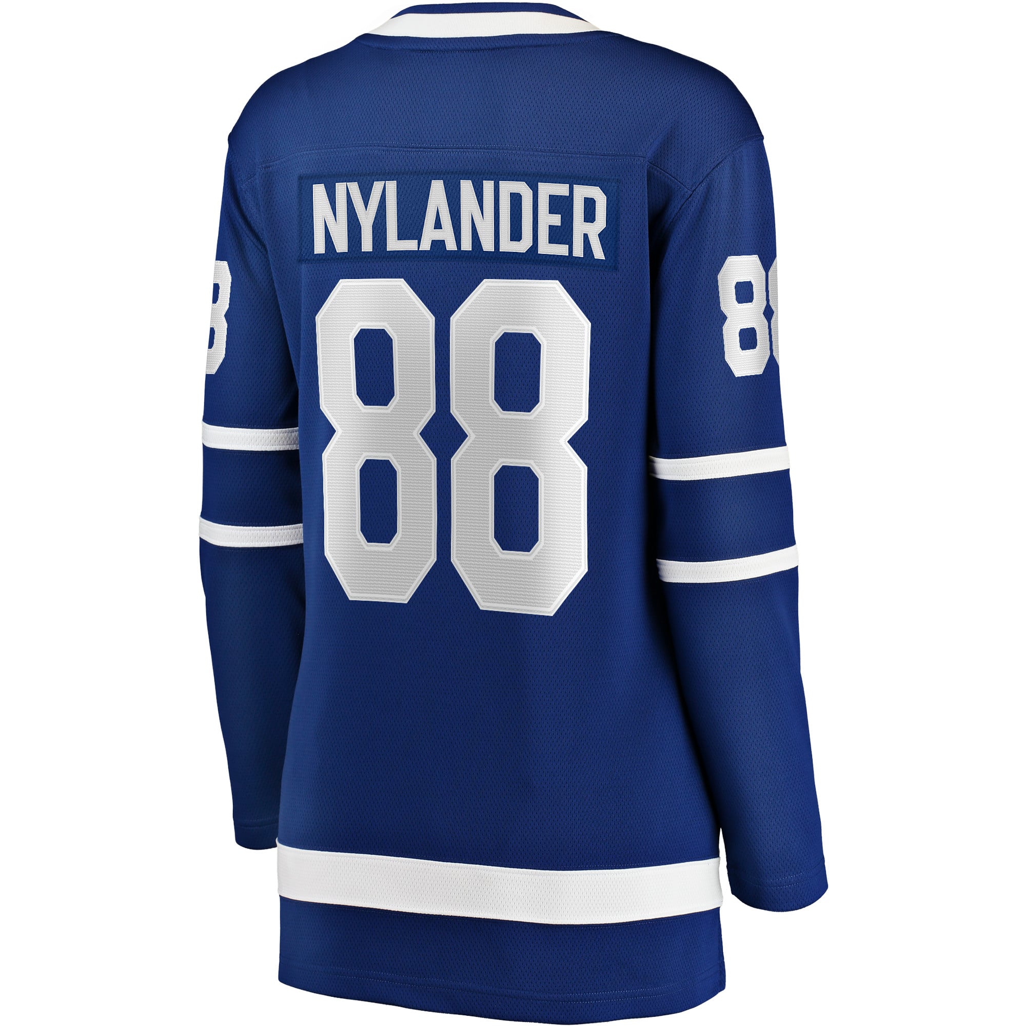 Maillot domicile bleu des Maple Leafs de Toronto pour femmes, modèle Breakaway William Nylander (Fanatics).