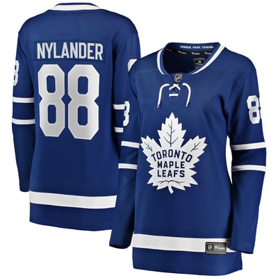 William Nylander Toronto Maple Leafs Fanatics Women's Home Breakaway Jersey - Blue