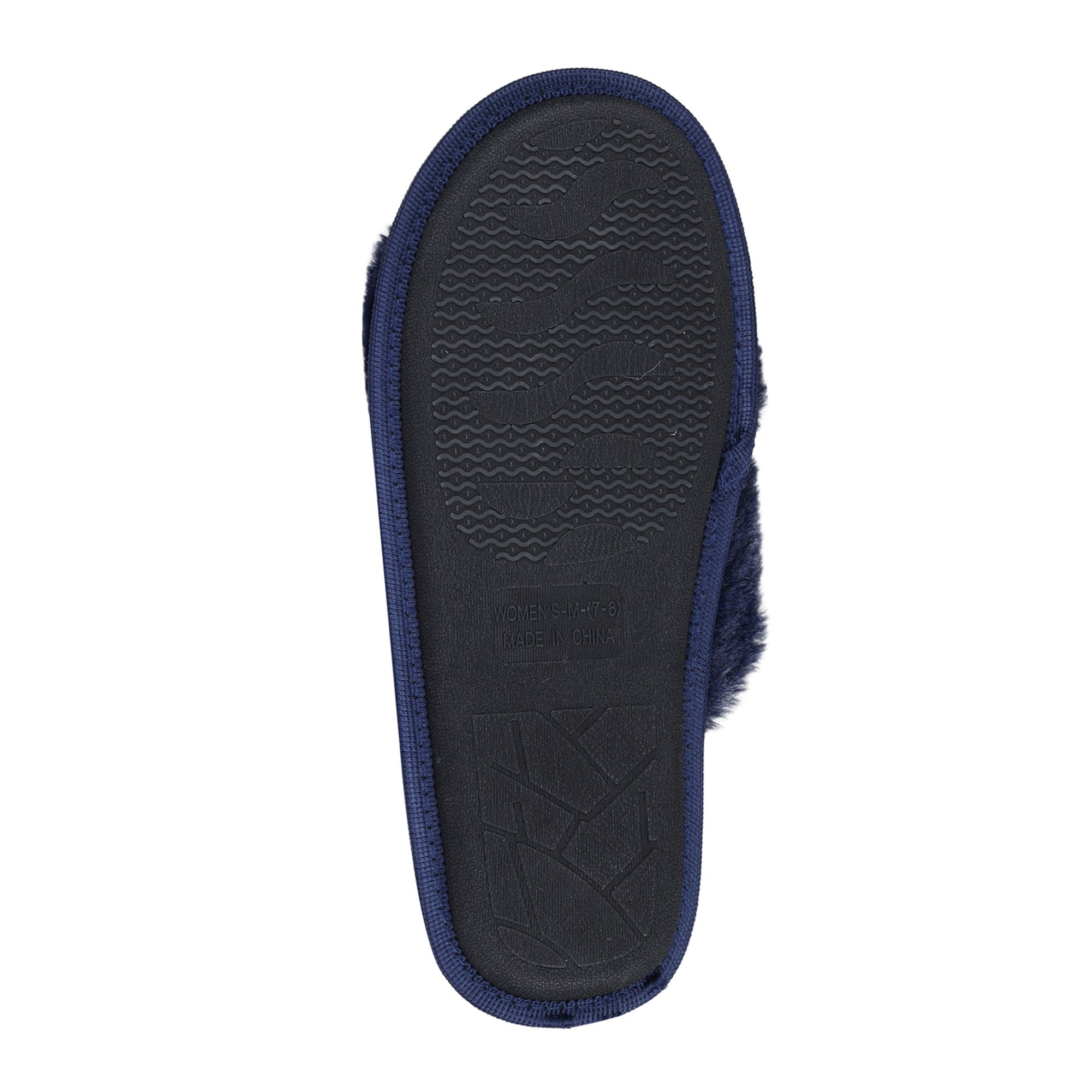 Women's FOCO Toronto Maple Leafs Script Cross - Slide Slippers
