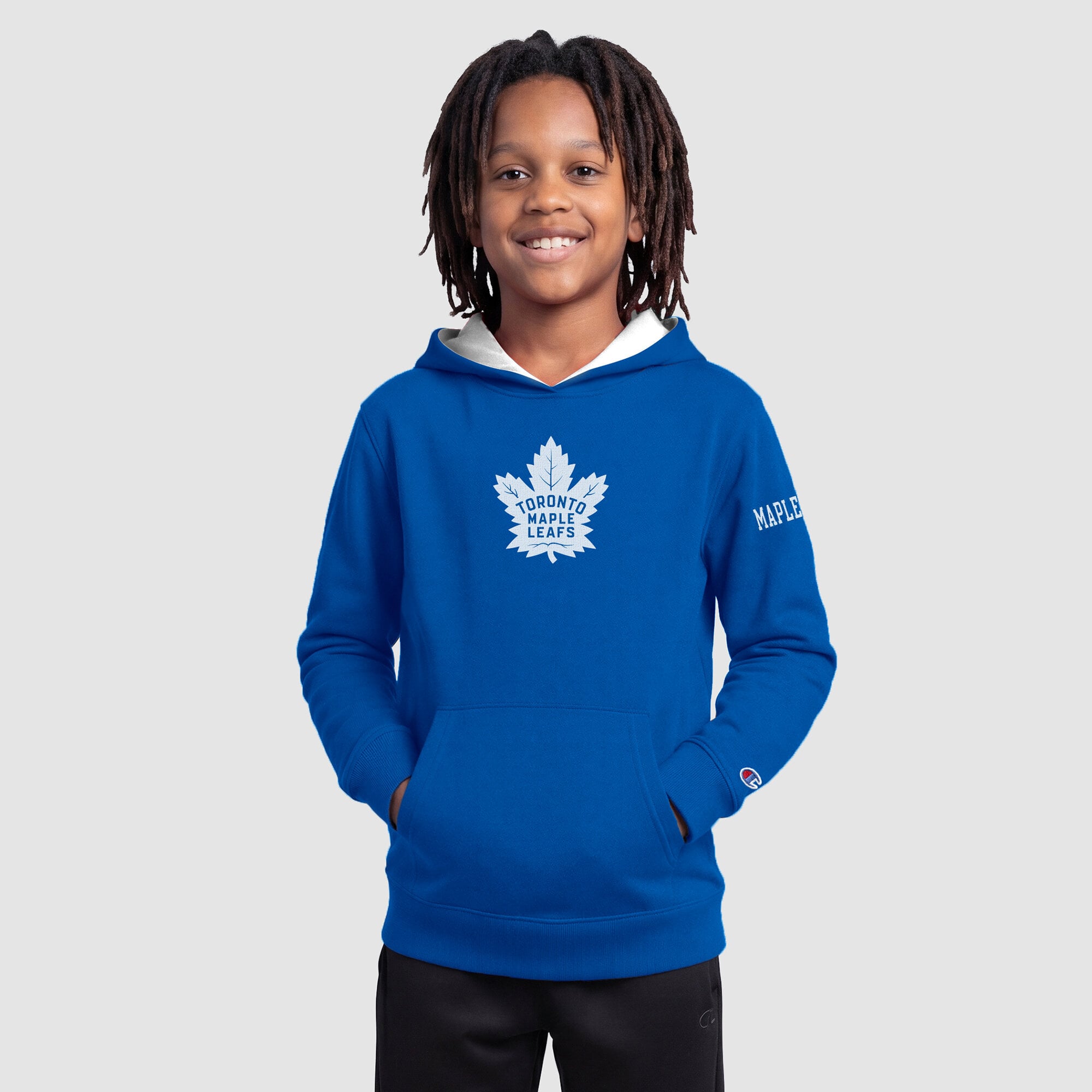 Sweat à capuche en polaire Youth Champion Royal Toronto Maple Leafs