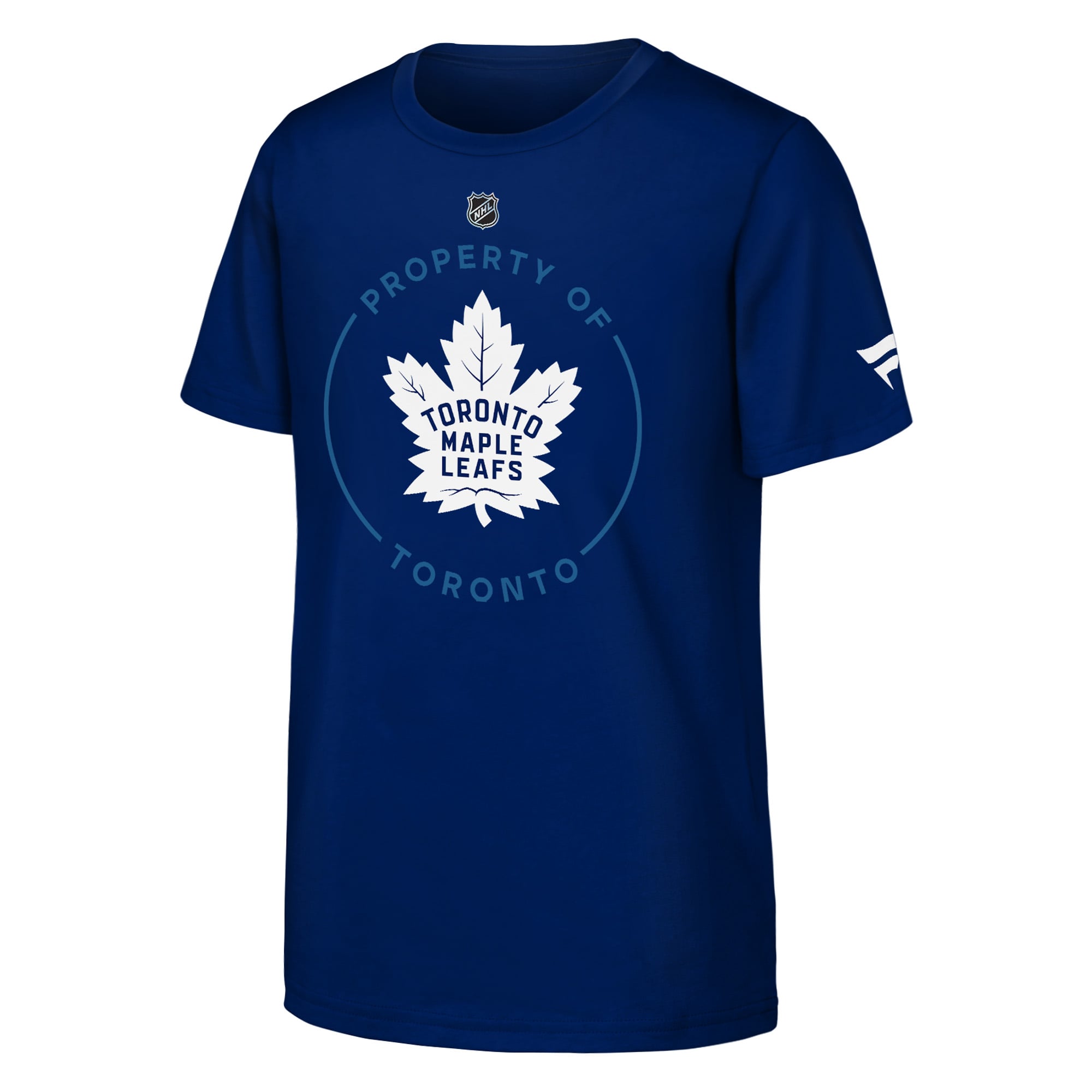 Youth Fanatics  Blue Toronto Maple Leafs Authentic Pro Property Of T-Shirt