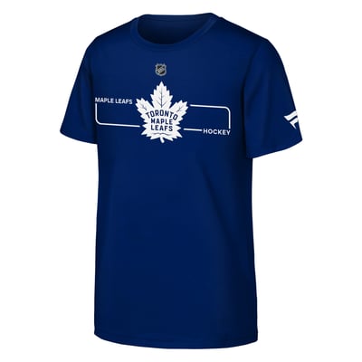 Youth Toronto Maple Leafs  Fanatics Blue Authentic Pro Rink T-Shirt