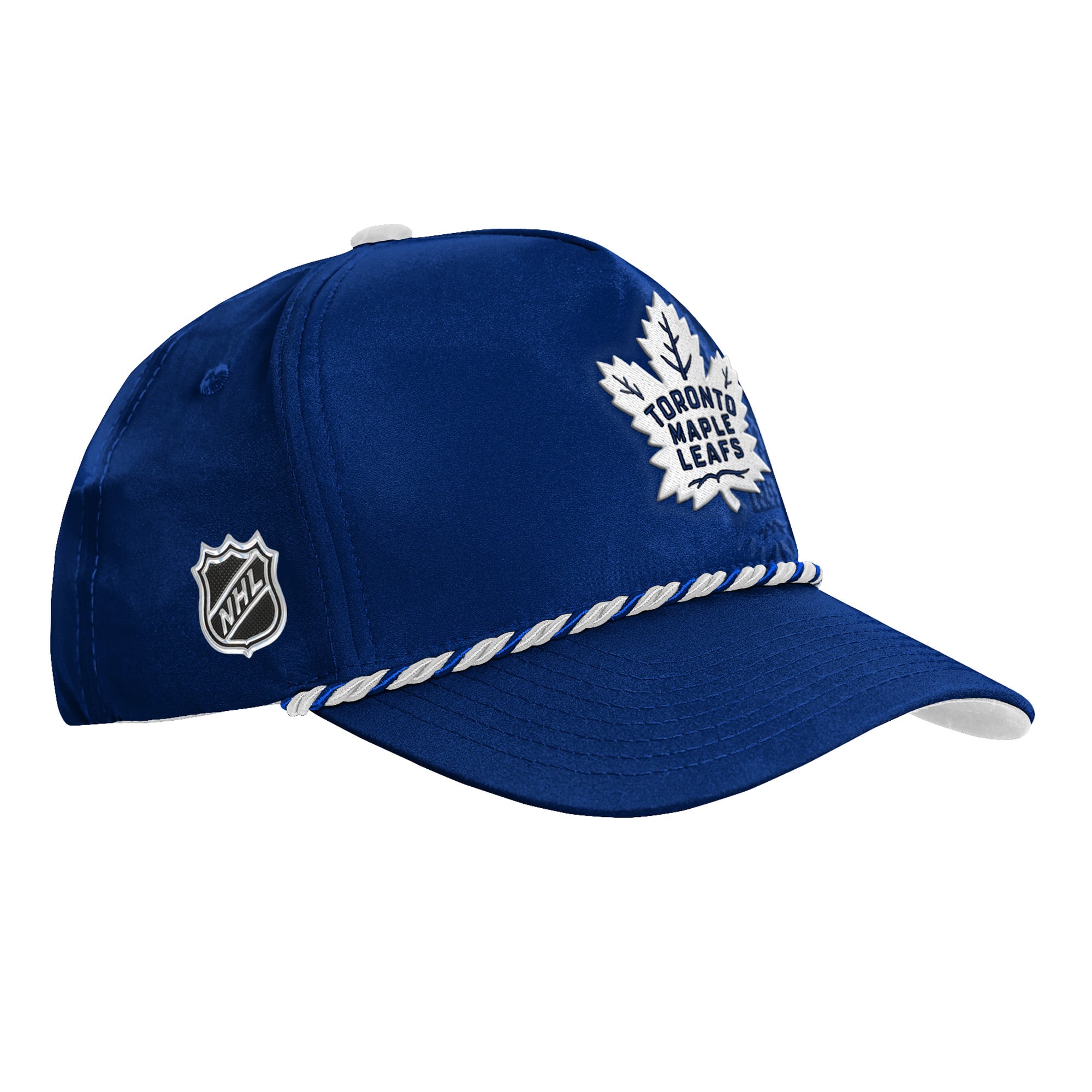 Casquette authentique Pro Snapback bleue des Maple Leafs de Toronto pour jeunes de Fanatics