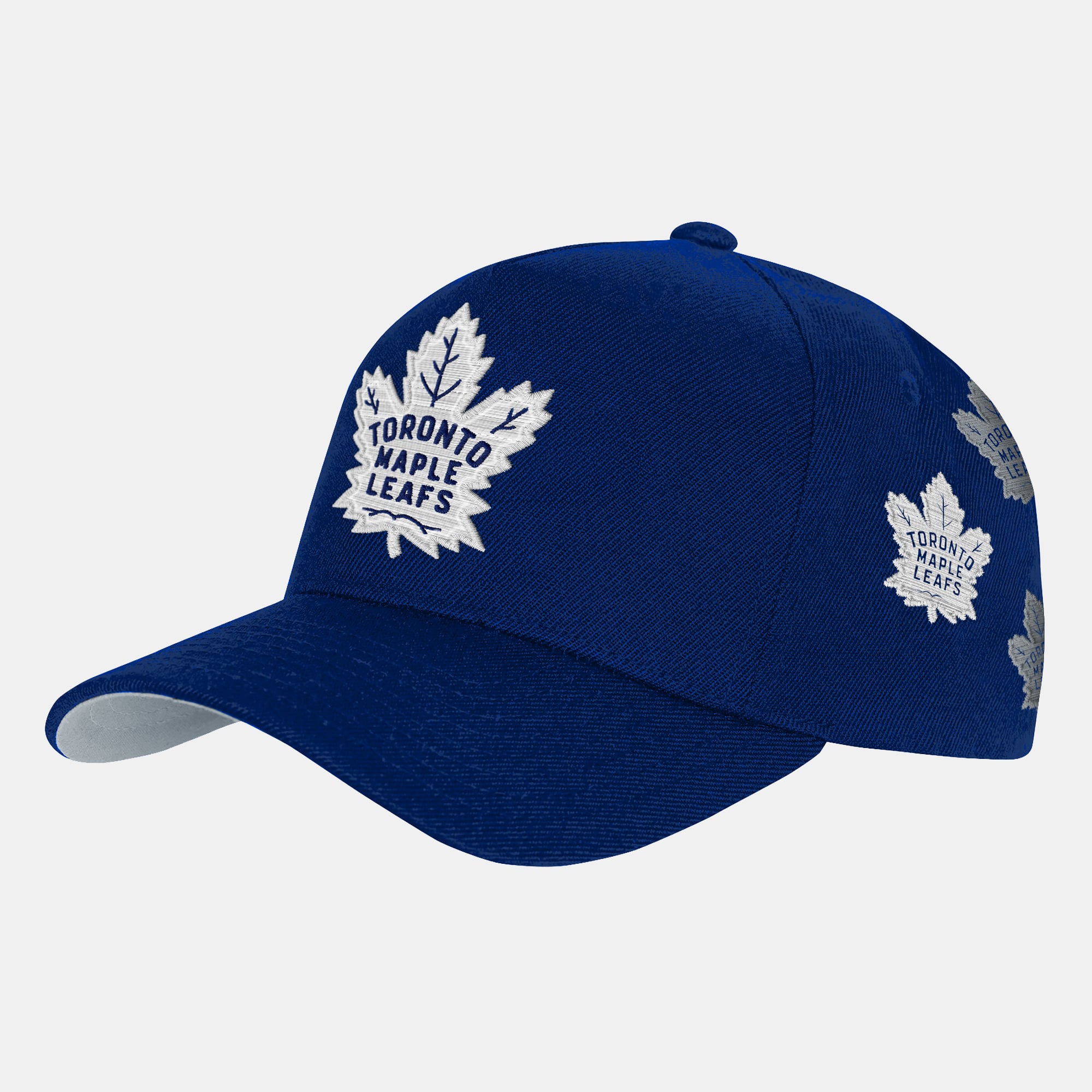 Youth Mitchell & Ness Blue Toronto Maple Leafs 404 Club Pro Pinch Adjustable Hat