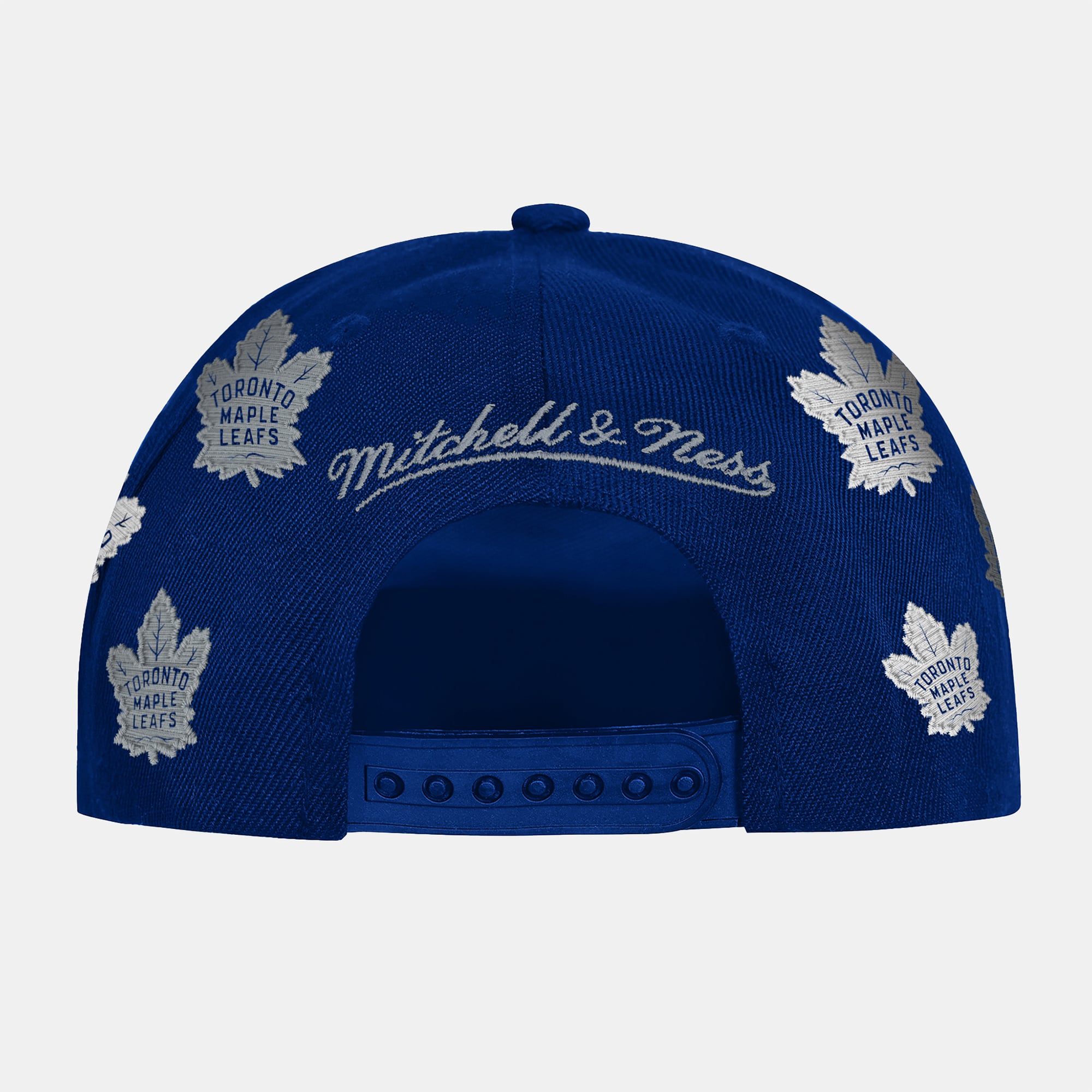 Youth Mitchell & Ness Blue Toronto Maple Leafs 404 Club Pro Pinch Adjustable Hat