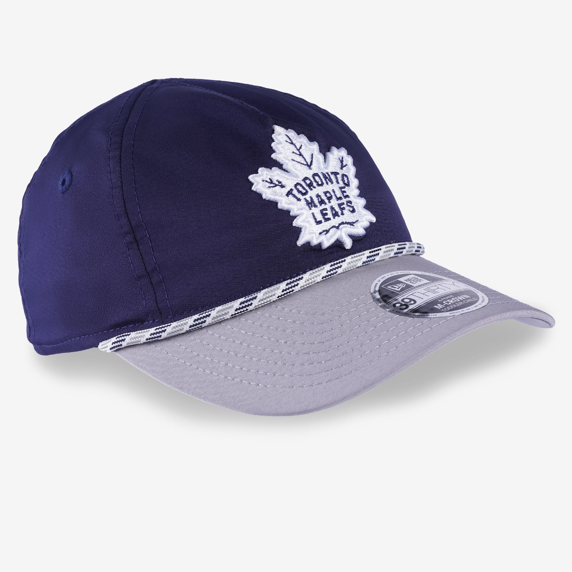Casquette New Era Flex 39THIRTY bleu marine Toronto Maple Leafs pour jeunes