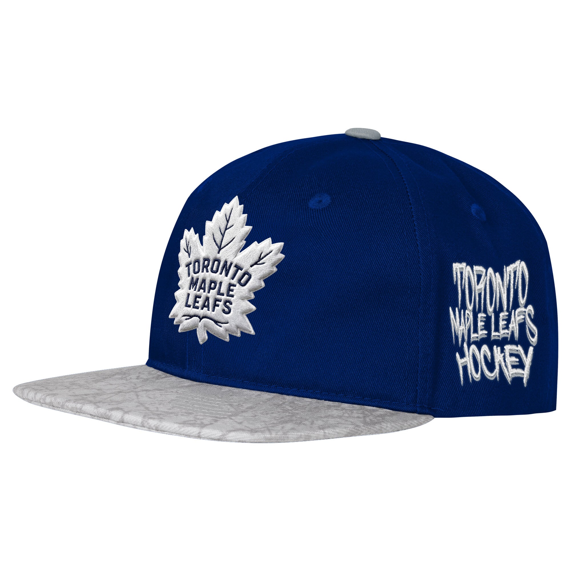 Casquette snapback bleue Outerstuff pour jeunes des Maple Leafs de Toronto Icebound