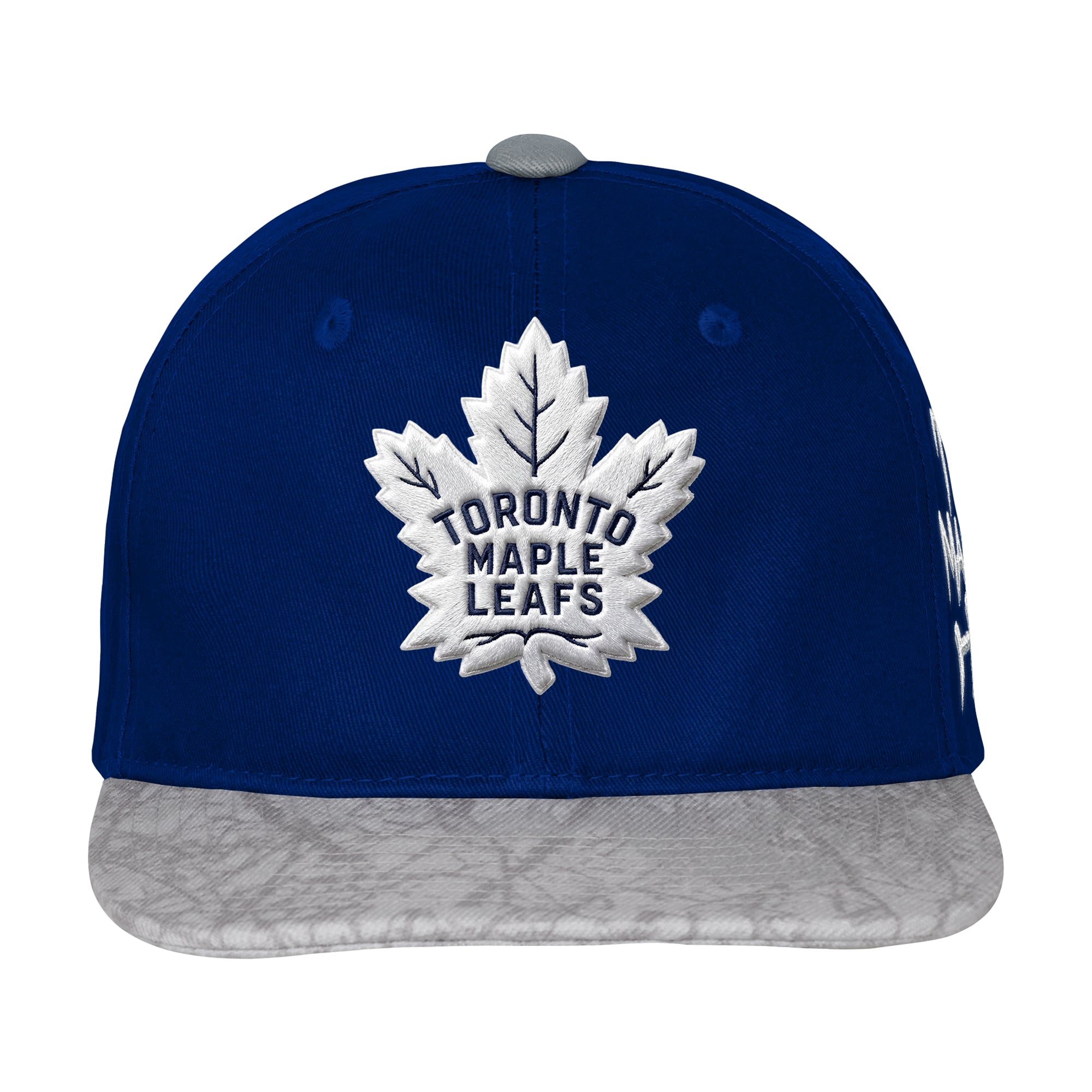 Casquette snapback bleue Outerstuff pour jeunes des Maple Leafs de Toronto Icebound