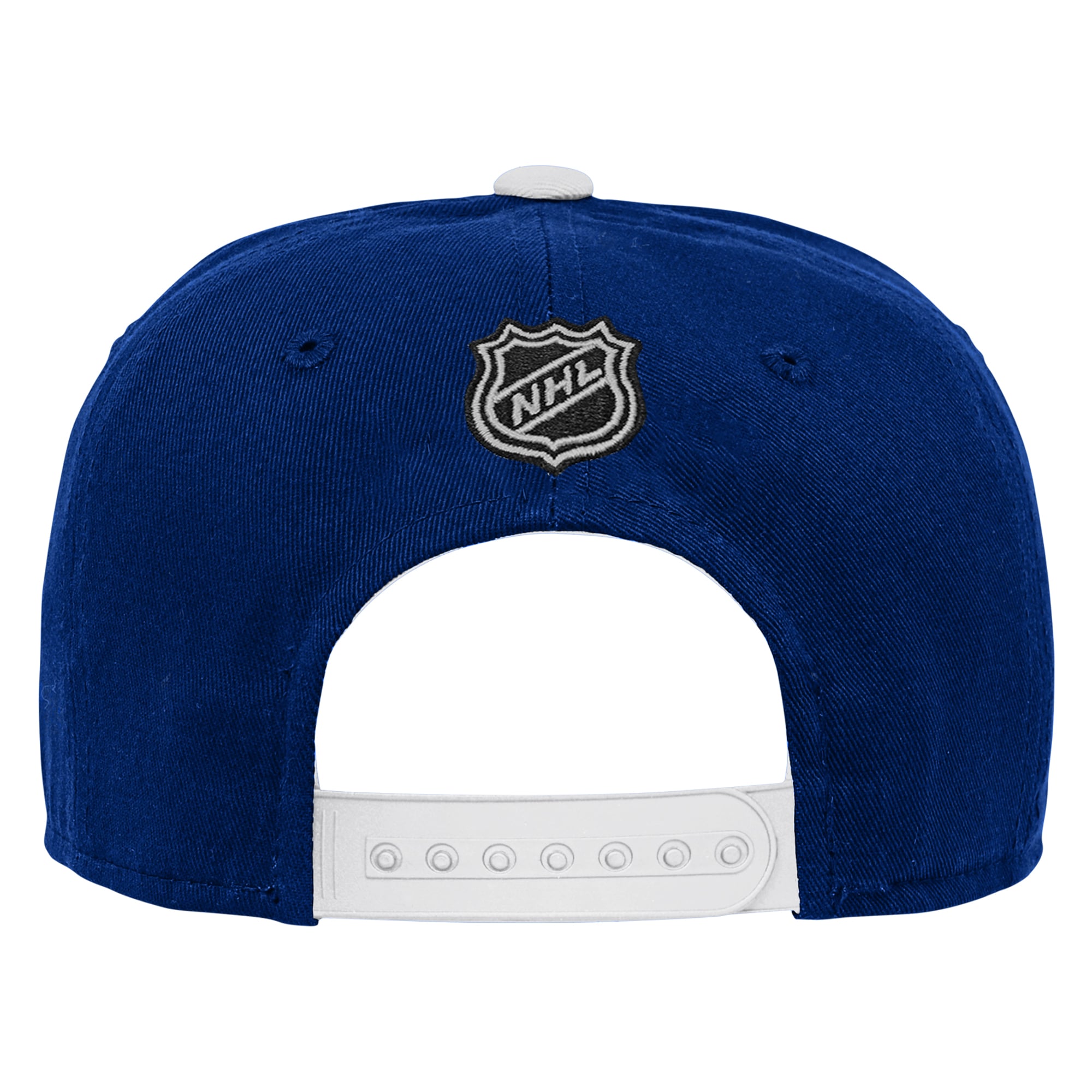 Casquette ajustable bleue Outerstuff pour jeunes avec logo des Maple Leafs de Toronto