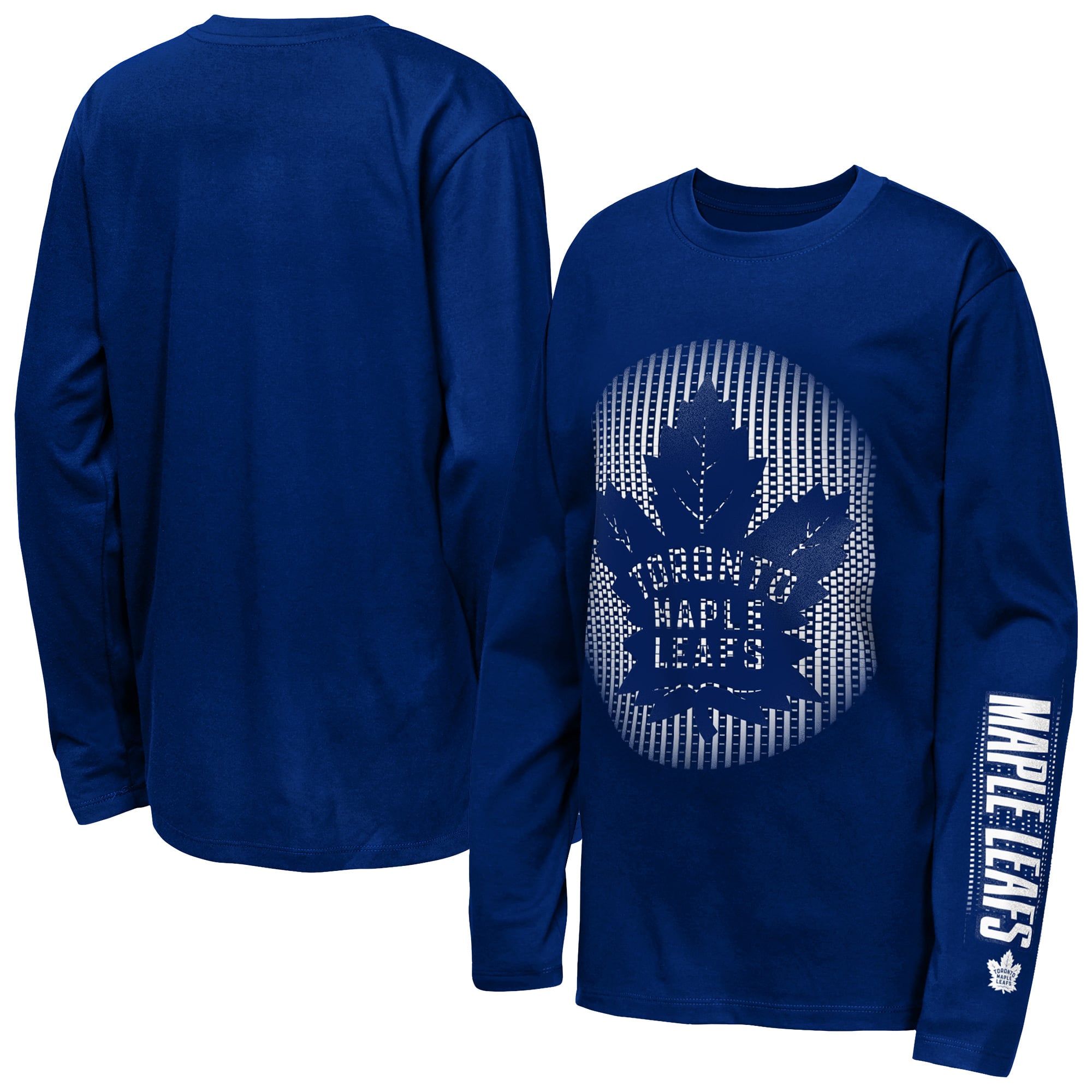 T-shirt à manches longues bleu Outerstuff Youth Toronto Maple Leafs Regroup & Reset