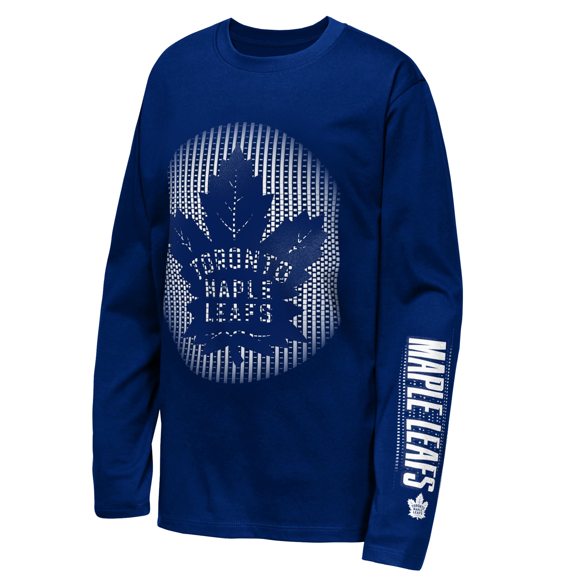 T-shirt à manches longues bleu Outerstuff Youth Toronto Maple Leafs Regroup & Reset