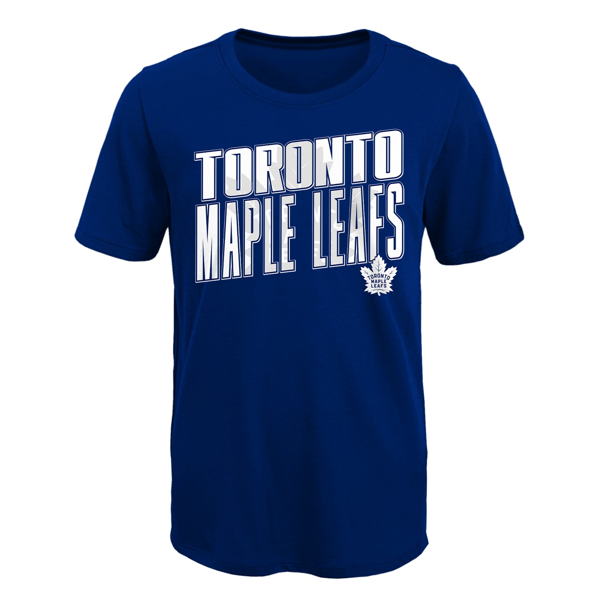T-shirt bleu Outerstuff Youth Toronto Maple Leafs « Set the Tone »