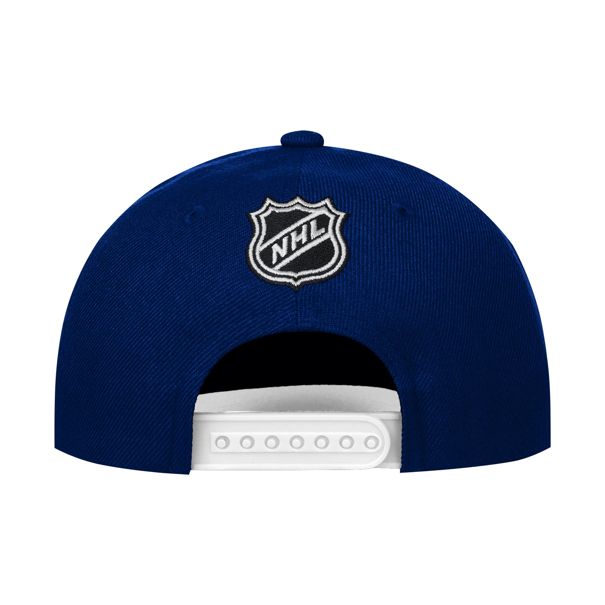 Casquette ajustable Outerstuff bleu marine et blanche des Maple Leafs de Toronto pour jeunes