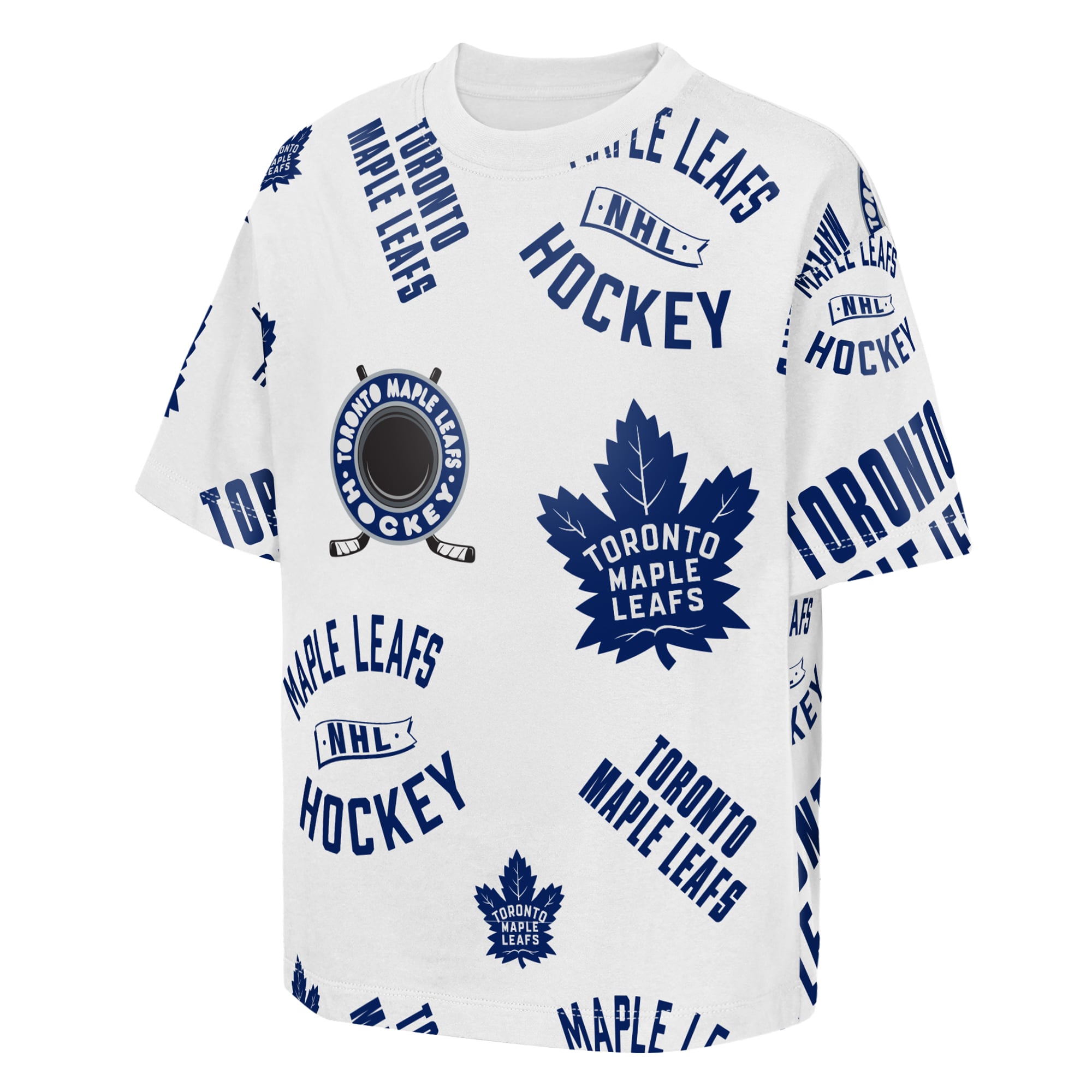 T-shirt blanc Outerstuff Youth Toronto Maple Leafs Unstoppable