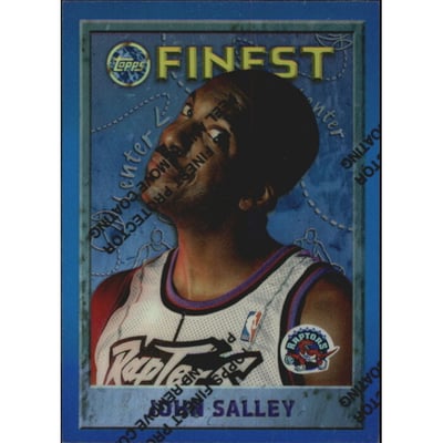 1995-96 Finest Refractors #177 John Salley
