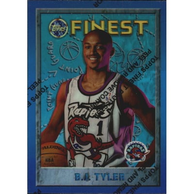 1995-96 Finest Refractors #202 B.J. Tyler