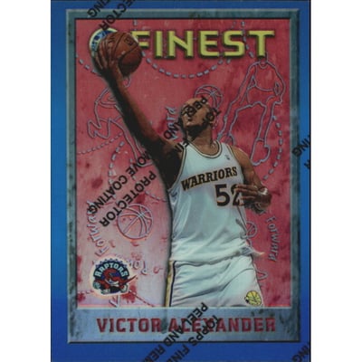 1995-96 Finest Refractors #57 Victor Alexander