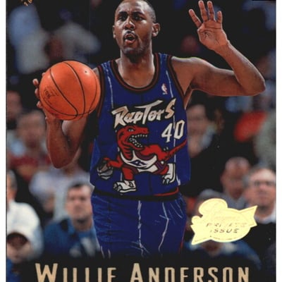 1995-96 Topps Gallery Player's Private Issue #91 Willie Anderson