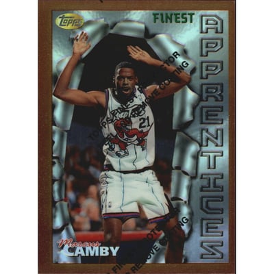 1996-97 Finest Refractors #82 Marcus Camby B