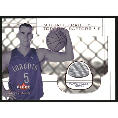 2001-02 Fleer Exclusive #134 Michael Bradley/476 RC