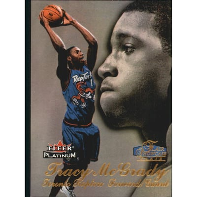 2001-02 Fleer Platinum 15th Anniversary Reprints #20 Tracy McGrady