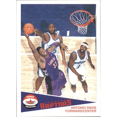 2001-02 Fleer Shoebox Footprints #140 Antonio Davis