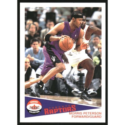 2001-02 Fleer Shoebox Footprints #97 Morris Peterson