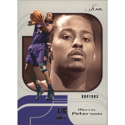 2002-03 Flair Row 1 #27 Morris Peterson