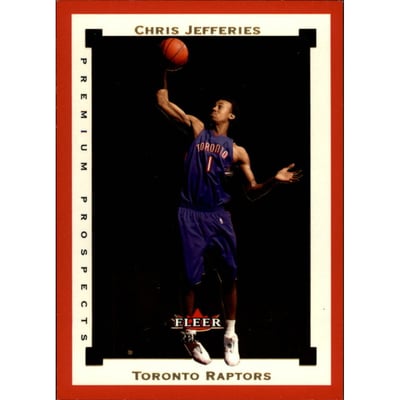 2002-03 Fleer Premium Star Rubies #137 Chris Jefferies