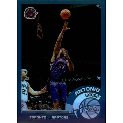 2002-03 Topps Chrome Refractors #114 Antonio Davis