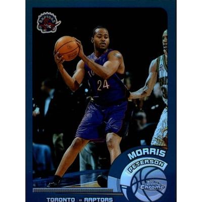 2002-03 Topps Chrome Refractors #9 Morris Peterson