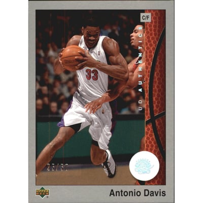 2002-03 UD Authentics Rainbow #84 Antonio Davis