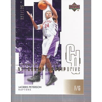 2002-03 Upper Deck Championship Drive Parallel #92 Morris Peterson