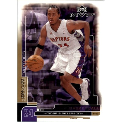 2002-03 Upper Deck MVP Gold #171 Morris Peterson