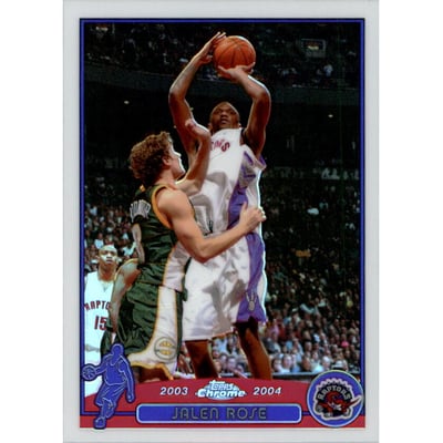 2003-04 Topps Chrome Refractors #54 Jalen Rose