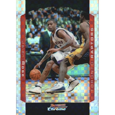 2004-05 Bowman Chrome X-Fractors #73 Jalen Rose