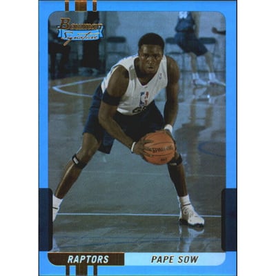 2004-05 Bowman Signature Edition Foil #94 Pape Sow