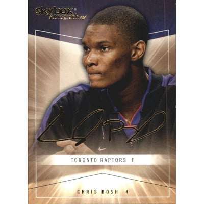 2004-05 SkyBox Autographics Insignia #8 Chris Bosh
