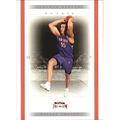 2004-05 SkyBox Premium Ruby #83 Rafael Araujo