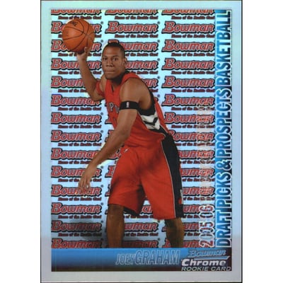 2005-06 Bowman Chrome Refractors #114 Joey Graham
