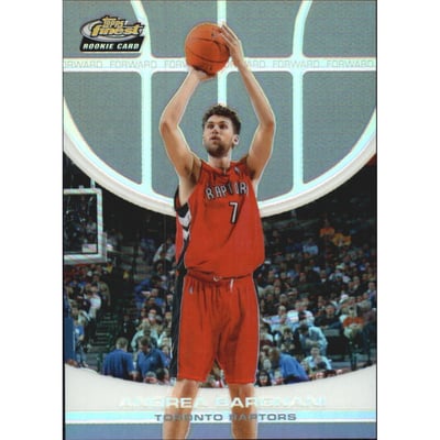 2005-06 Finest Refractors #140 Andrea Bargnani