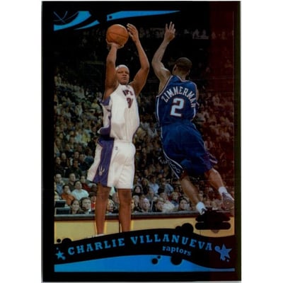 2005-06 Topps Chrome Refractors Black #198 Charlie Villanueva