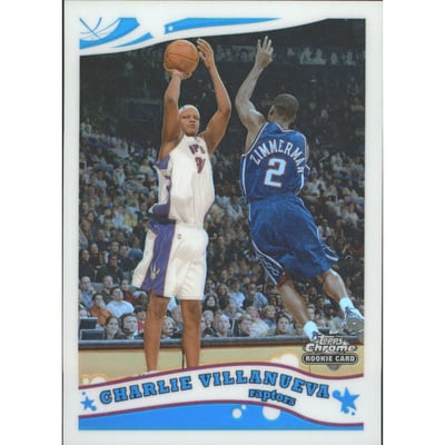 2005-06 Topps Chrome Refractors #198 Charlie Villanueva
