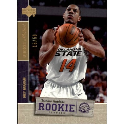 2005-06 Upper Deck Rookie Debut Gold #118 Joey Graham