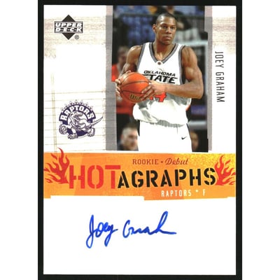 2005-06 Upper Deck Rookie Debut Hotagraphs #JGA Joey Graham