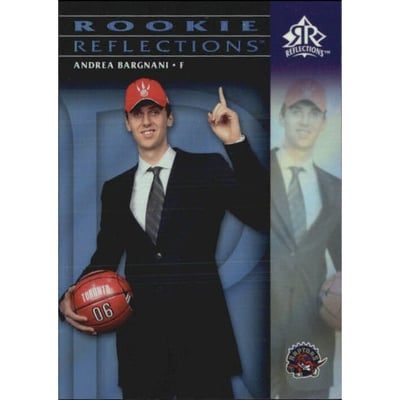 2006-07 Reflections Blue #104 Andrea Bargnani